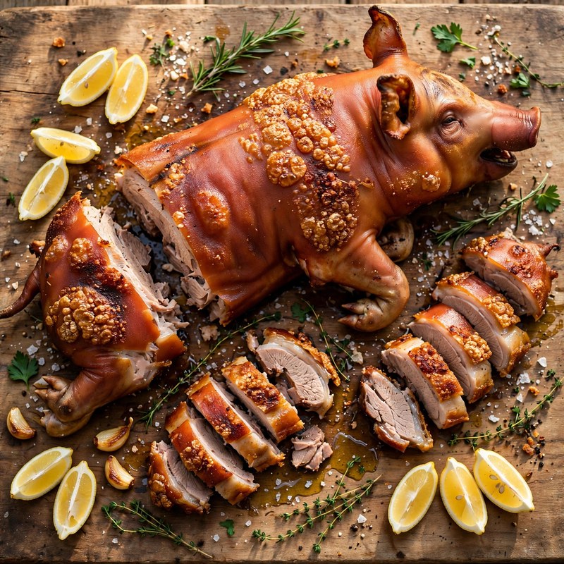 Photo of Leitão Assado, a dinner recipe from FluentFuel