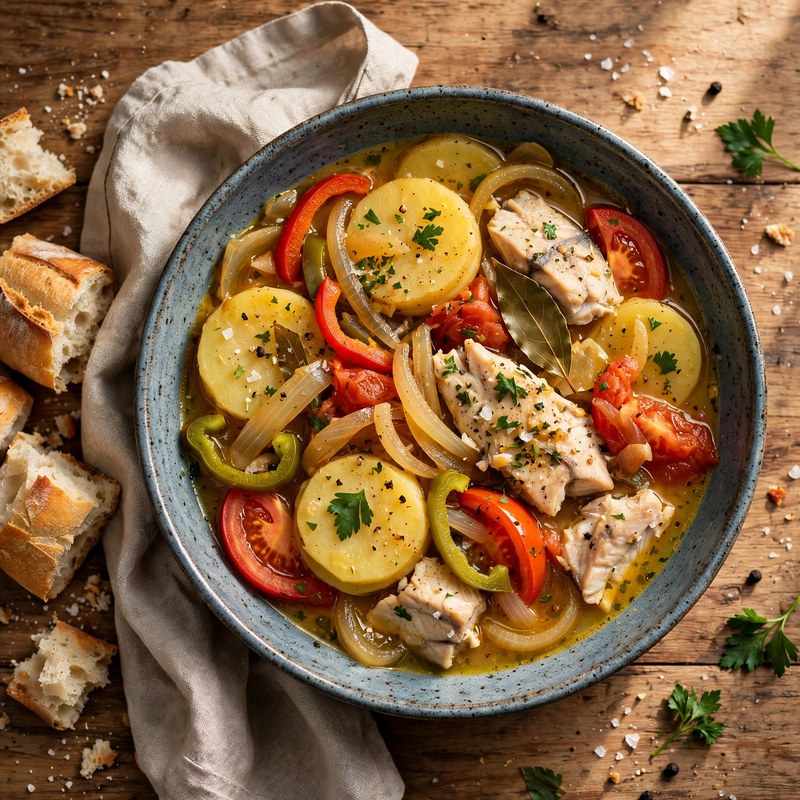 Photo of Caldeirada, a dinner recipe from FluentFuel