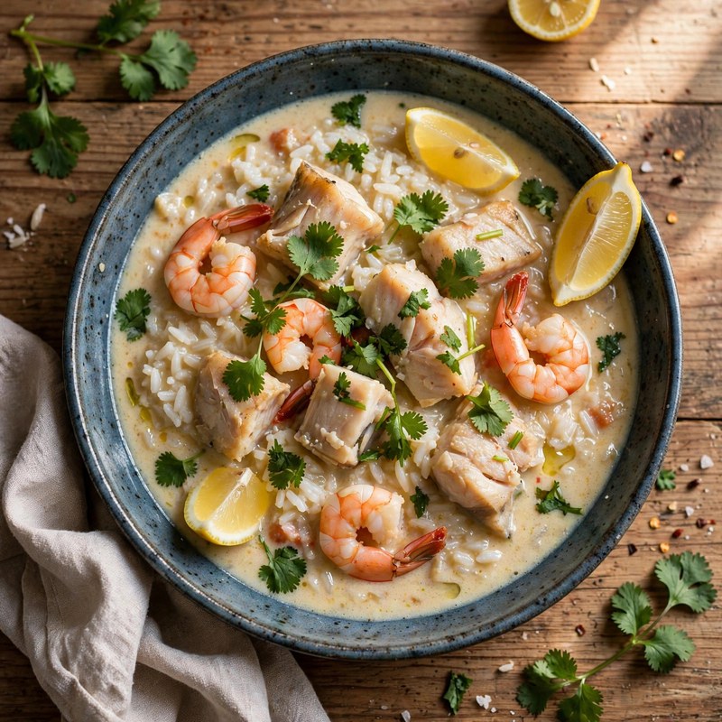 Photo of Arroz de Tamboril, a dinner recipe from FluentFuel