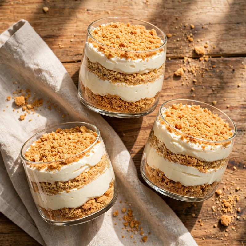 Photo of Serradura, a snack recipe from FluentFuel