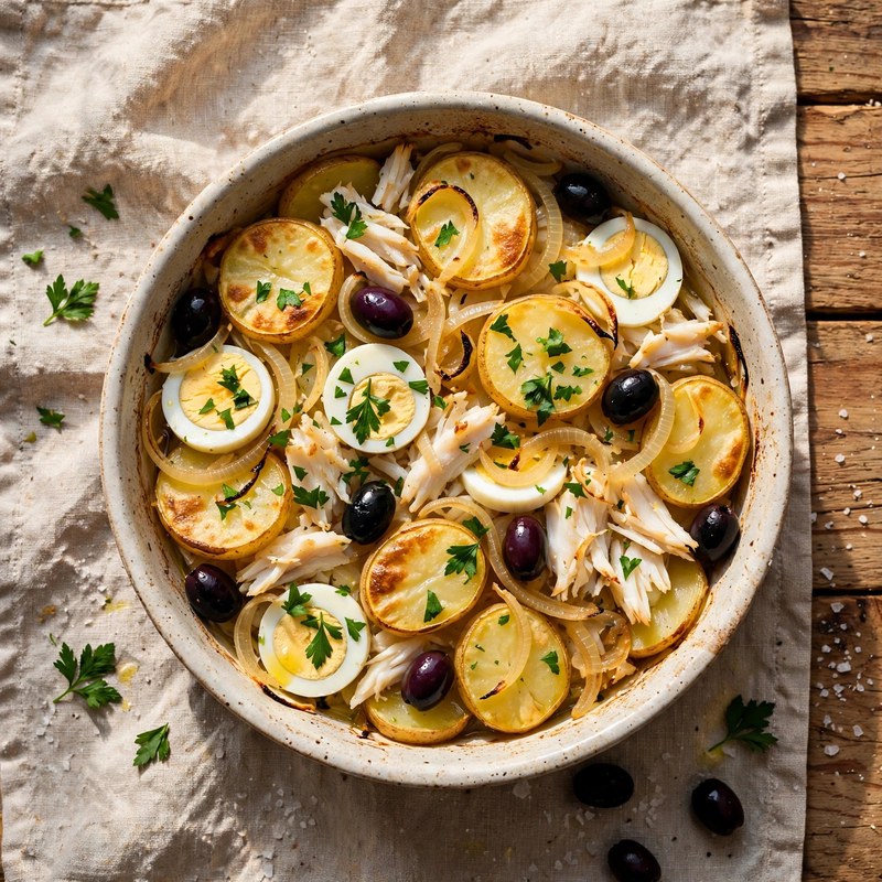 Photo of Bacalhau à Gomes de Sá, a dinner recipe from FluentFuel