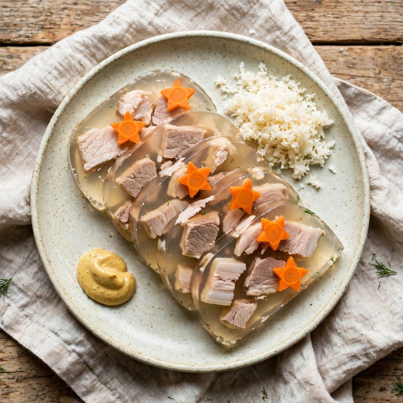 Photo of Kholodets, a lunch recipe from FluentFuel