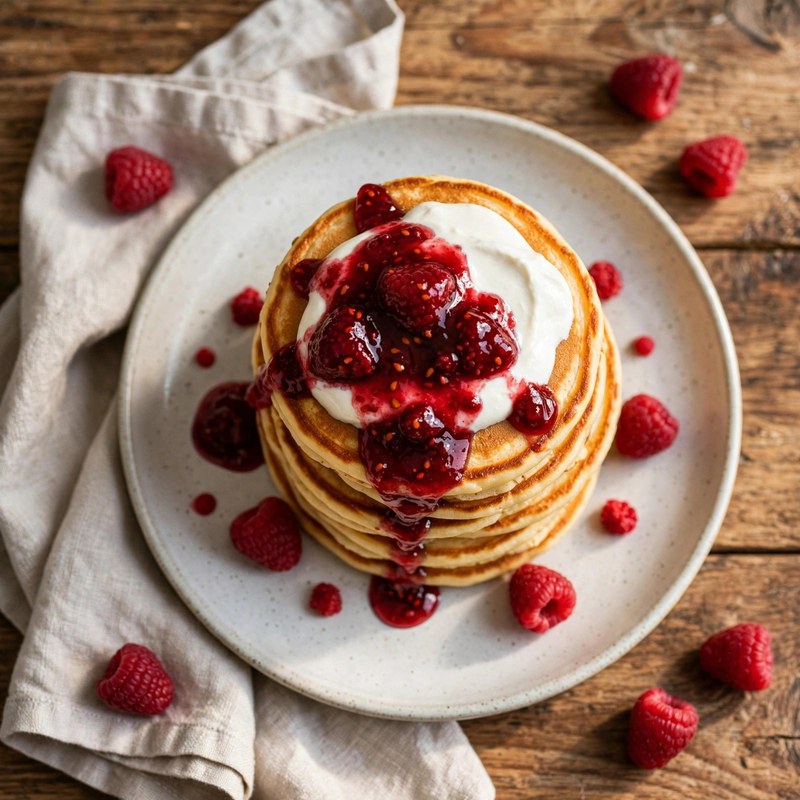 Photo of Oladyi (Little Pancakes), a breakfast recipe from FluentFuel
