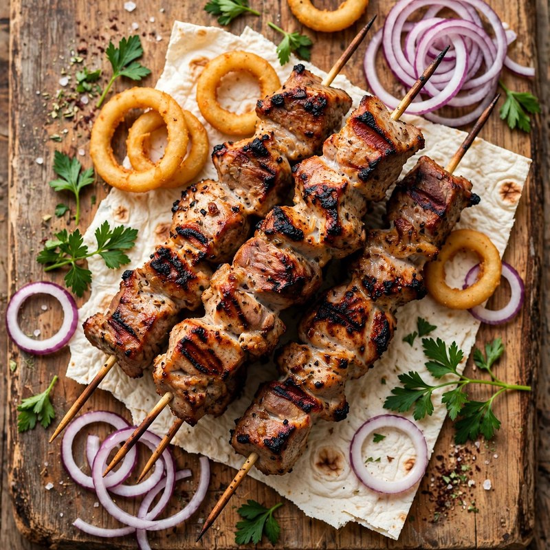 Photo of Pork Shashlik, a dinner recipe from FluentFuel