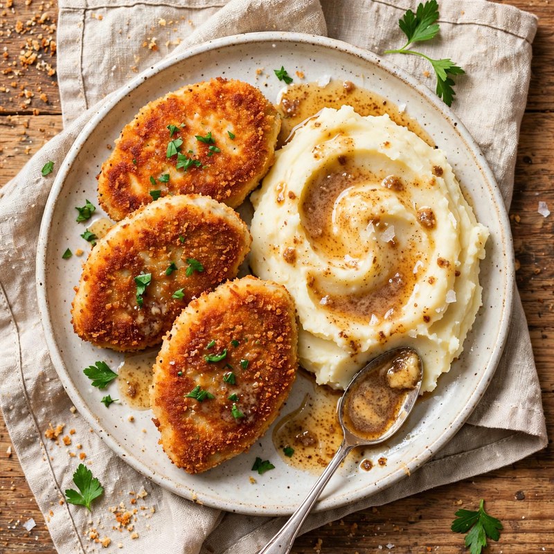 Photo of Pozharsky Cutlets, a dinner recipe from FluentFuel