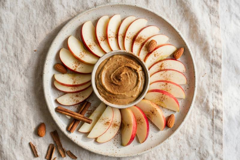 Photo of Apple & Almond Butter, a snack recipe from FluentFuel