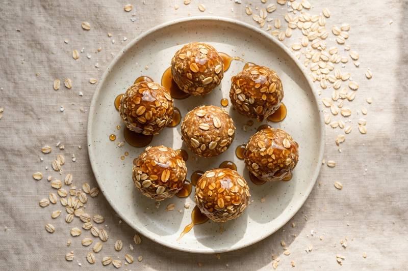Photo of Peanut Butter Energy Balls, a snack recipe from FluentFuel