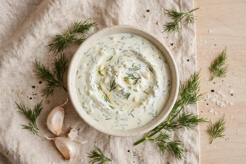 Photo of Greek Yogurt Ranch Dip, a snack recipe from FluentFuel