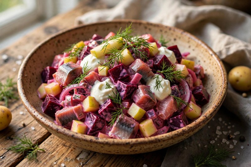 Photo of Sillsallad, a lunch recipe from FluentFuel
