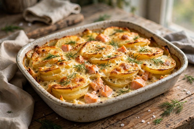 Photo of Laxpudding, a dinner recipe from FluentFuel