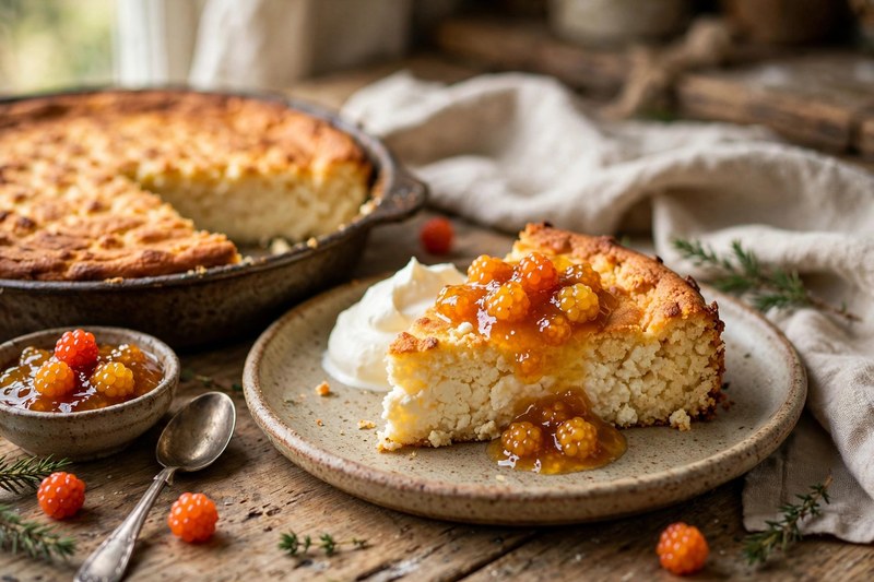 Photo of Ostkaka, a snack recipe from FluentFuel