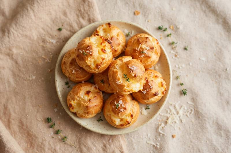 Photo of Gougères, a snack recipe from FluentFuel
