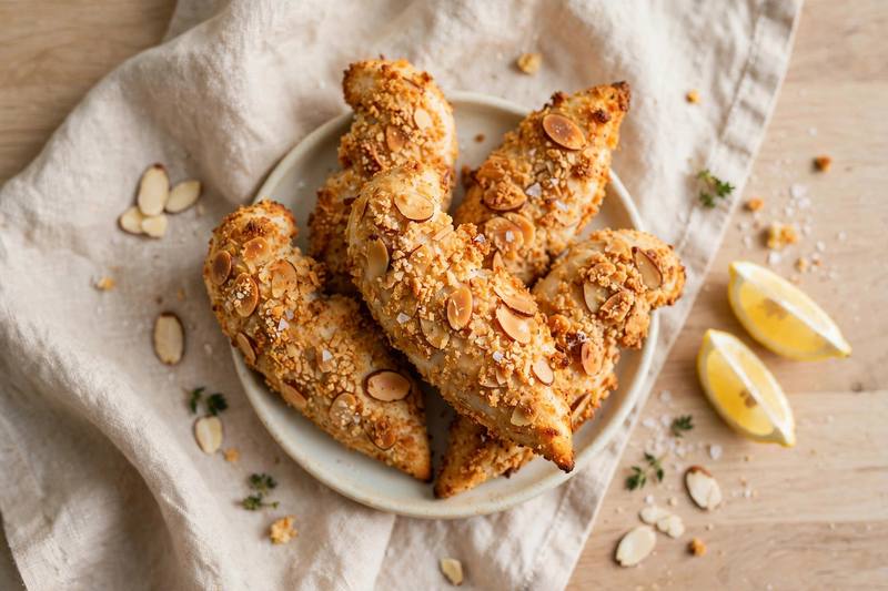Photo of Baked Chicken Tenders, a snack recipe from FluentFuel