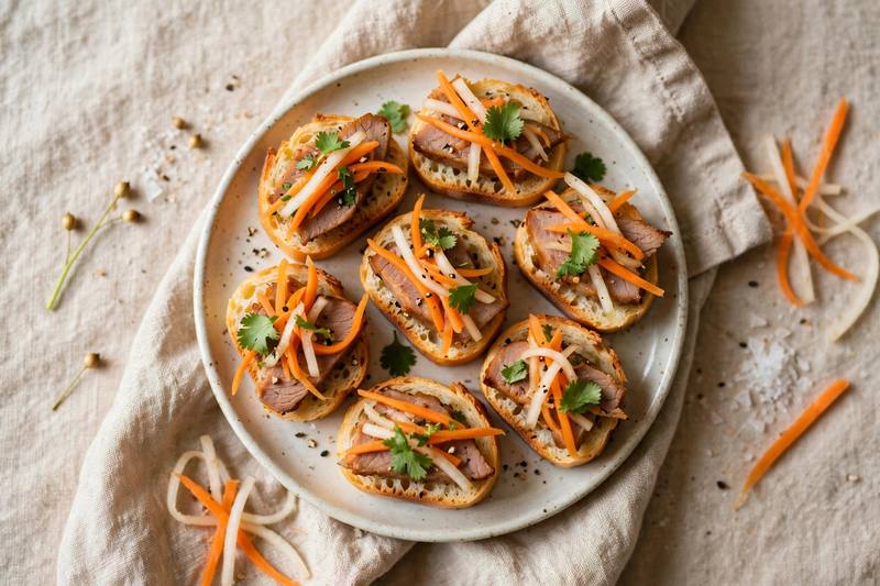 Photo of Banh Mi Bites, a snack recipe from FluentFuel