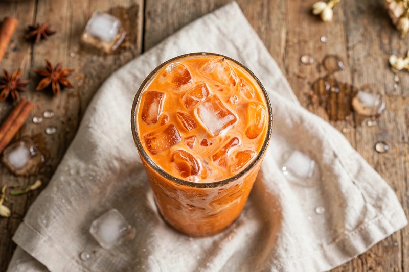 Photo of Cha Yen (Thai Iced Tea), a snack recipe from FluentFuel
