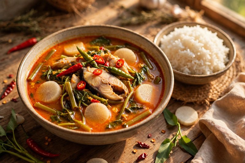 Photo of Gaeng Som, a dinner recipe from FluentFuel