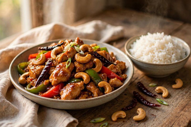 Photo of Gai Pad Med Mamuang, a dinner recipe from FluentFuel