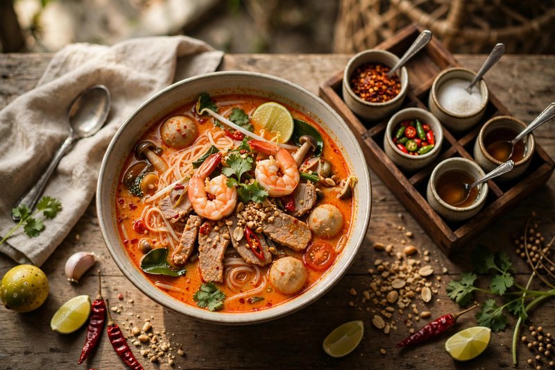 Photo of Kuay Teow Tom Yum, a lunch recipe from FluentFuel