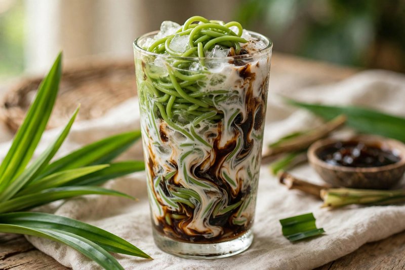 Photo of Lod Chong, a snack recipe from FluentFuel