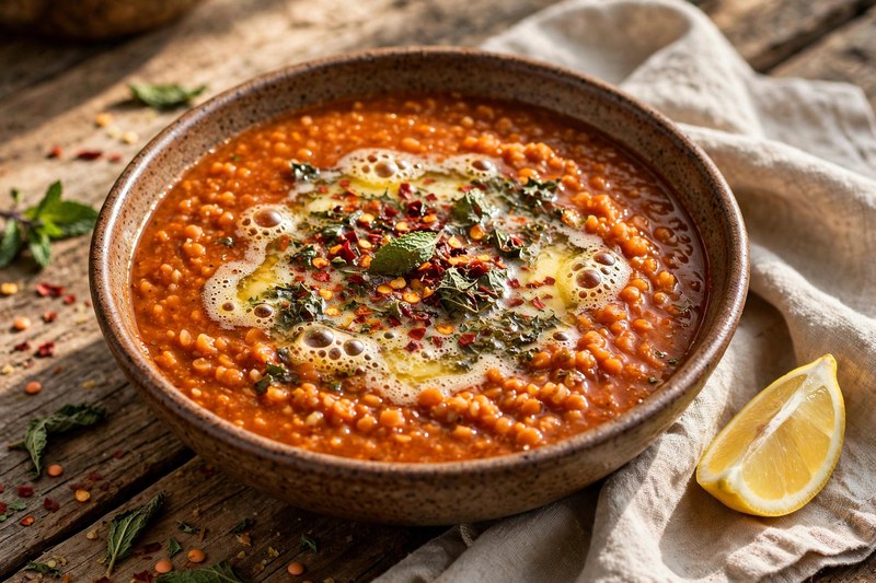 Photo of Ezogelin Corbasi, a lunch recipe from FluentFuel