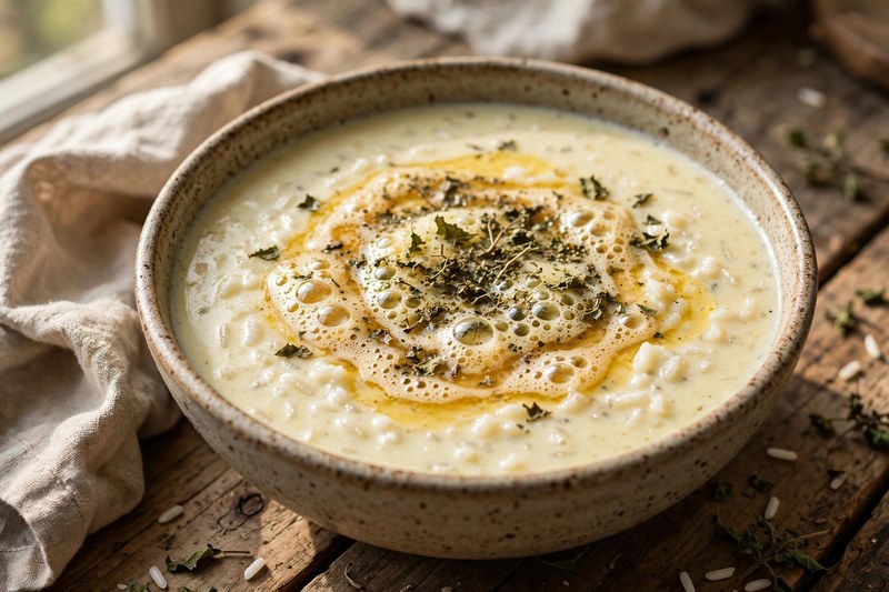 Photo of Yayla Corbasi (Yogurt Soup), a lunch recipe from FluentFuel