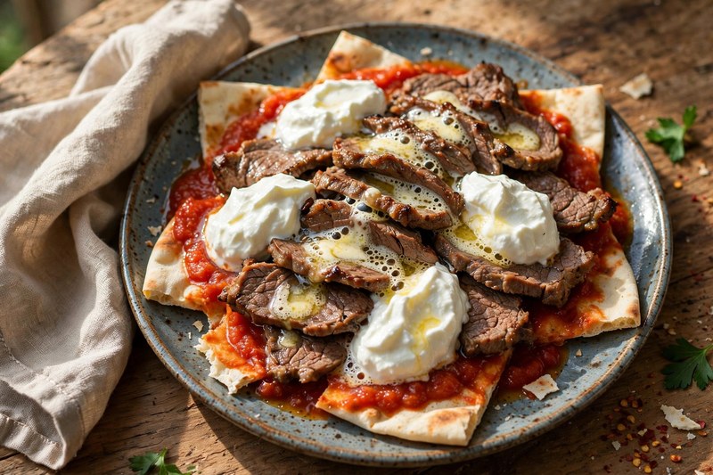 Photo of Iskender Kebab, a dinner recipe from FluentFuel