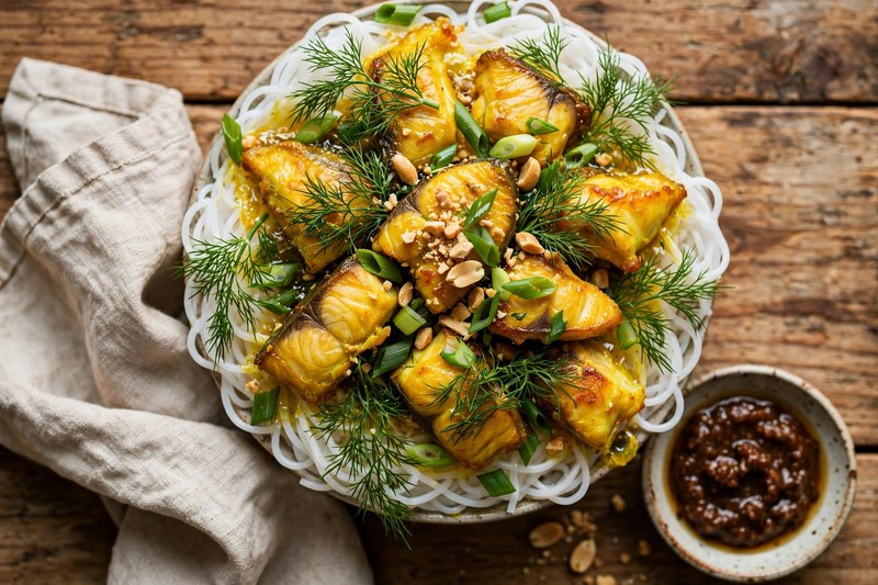 Photo of Cha Ca La Vong, a dinner recipe from FluentFuel