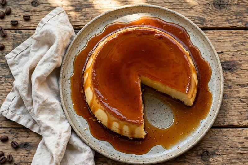 Photo of Banh Flan Ca Phe, a snack recipe from FluentFuel
