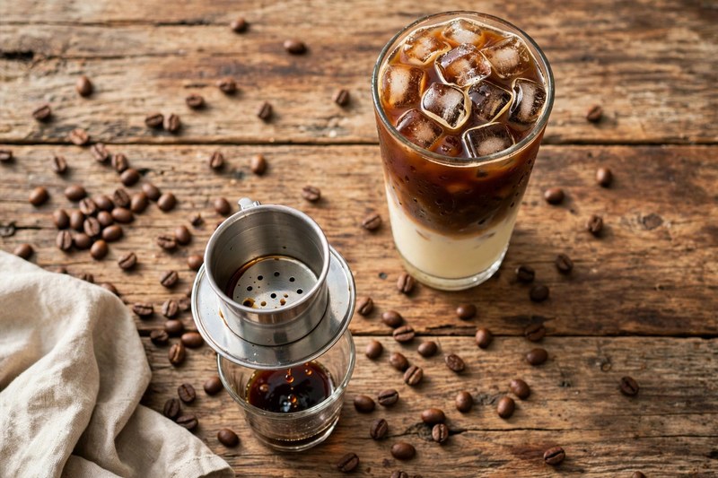 Photo of Ca Phe Sua Da, a snack recipe from FluentFuel